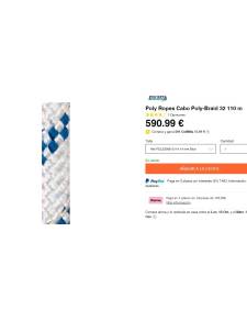 Capo XM ROPES 14 mm poliestere