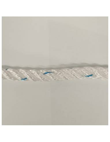 Cabo amarra REGATTA polyester blanco/puntos azules