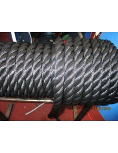 Cape mooring blackgear black 25mm braided 9500kgs