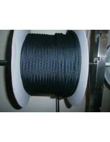 Schwarz überzogenes Kabel 12 mm bis 2650 kg