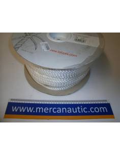 Anchor rope 3 strands d 8mm white