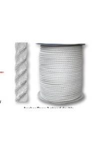 Anchor rope three strands 12mm white