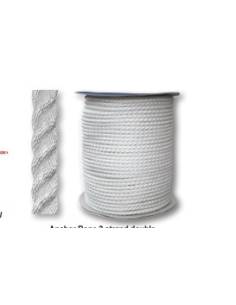 Anchor rope three strands 16 mm white