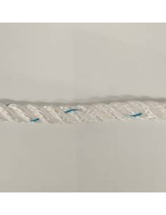 Cabo amarra REGATTA polyester blanco/puntos azules