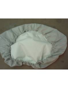Gray cover with elastic nv 1,20x0,85