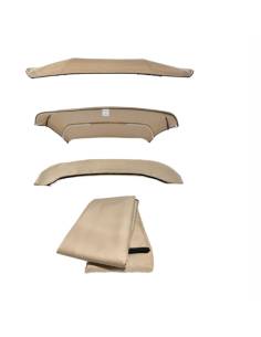 Lona toldo bimini 4 arcos 600D GRIS 240cm x manga 220cm...