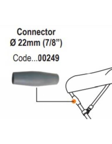 7/8 connector for aluminum bimini top