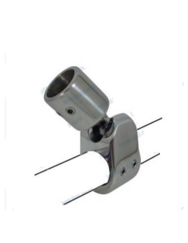 Fijacion balcon toldo en inox 316 para tubo de...