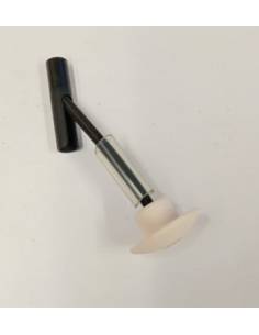 Bouton avec élastique pour auvent