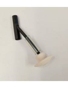 Button with elastic for awning