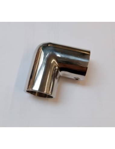 90° stainless steel for awning 25mm tube