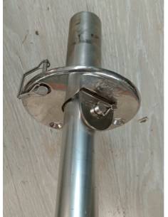 Tuuci tintero + alargador  toldo inox tubo 58cm diametro... 2