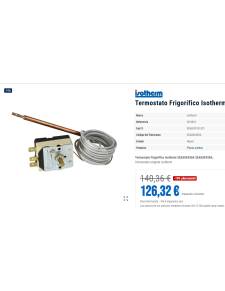 Webasto SEA00043DA Termostato Frigorífico Isotherm 
