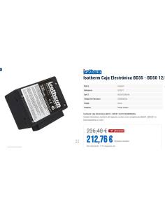 Webasto SEG00002DA  Isotherm Caja Electrónica BD35 - BD50... 2