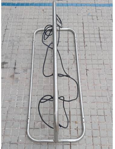 Soporte para 8 botellas de buceo en acero...