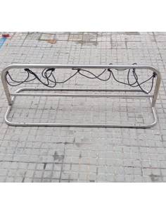 Soporte para 8 botellas de buceo en acero inoxidable 2