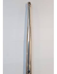 Candelero 25x2mm largo 610mm en acero inoxidable