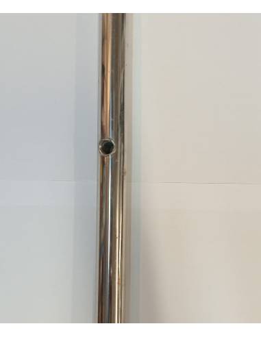 Candelero 25x2mm largo 720mm en acero inoxidable