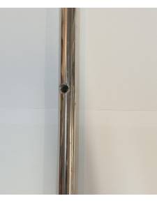 Candelero 25x2mm largo 720mm en acero inoxidable