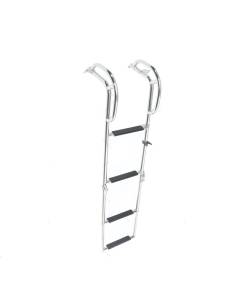 Escalera baño  4 Peldaños, plegable y telescopica con...