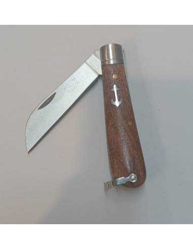 Marine knife handle w/anchor