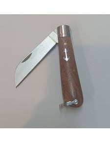 Marine knife handle w/anchor