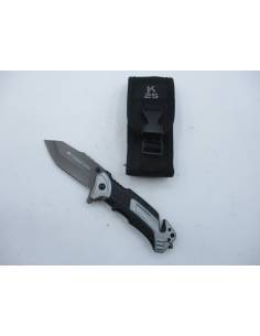Navaja comando K25 negra/verde apert, asistida