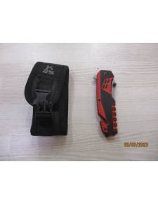 Navaja comando K25 mango G10 rojoy negro (pesca)