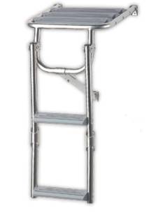 Escalera de plataforma inox