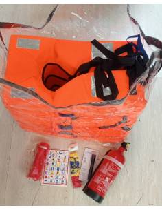 Nova rade pack seguridad chalecos 150N + accesorios