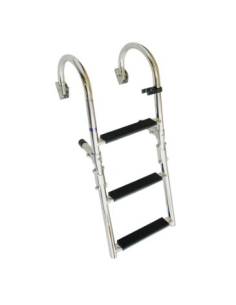 Escalera para regala inox 2+2 peldaños