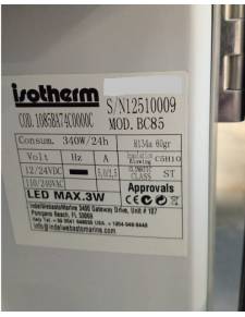 Isotherm nevera modelo BC85  12/24/110/220V 85lts