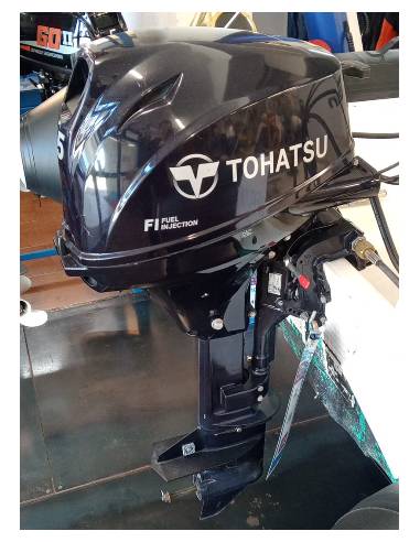 Tohatsu MFS15E fueraborda 15cv 4t mando morse y...