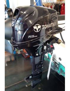 Tohatsu MFS15E fueraborda 15cv 4t mando morse y tacómetro 2