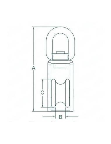 Stahlkohle SS316 14 mm