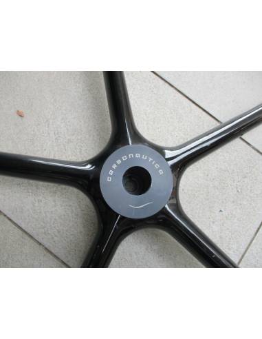 Rueda timon carbono 110cm carbonautica