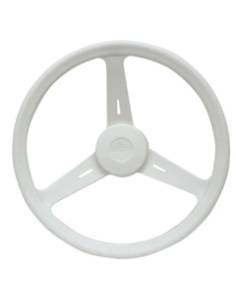 Rudder wheel classic diameter 350mm white