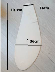 Pala timon L 100 x35cm