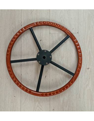 Rueda timon madera 500mm