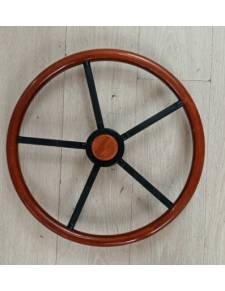 Rueda timon madera 500mm