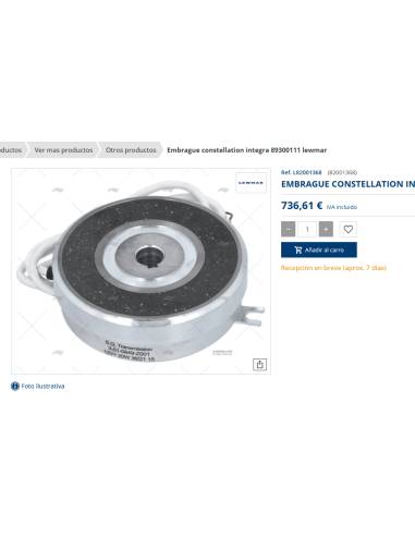 Lewmar embrague CONSTELLATION INTEGRA 89300111