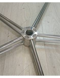 Lewmar rueda timos inoxidable Diametro 1100mm 5R forrada... 2