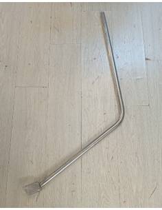 Caña emergencia ( timón de respeto ) en acero inoxidable