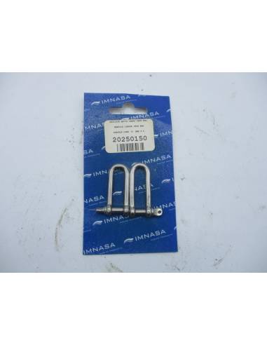Grillete recto largo inox 4mm