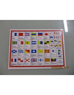 Tablilla señales nauticas