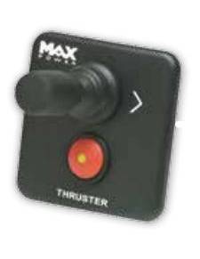 Joystick single black bow thruster