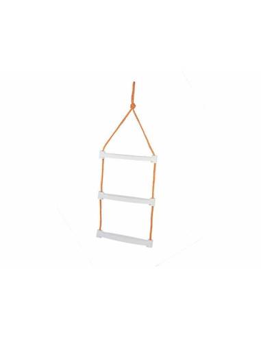 Escalera de gato 3 peldaños cabo polipropileno