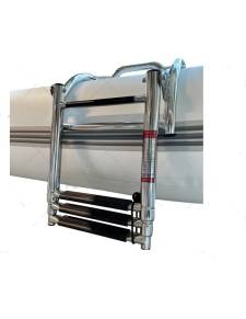 Escalera inox para rib 3 peldaños