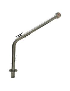 AISI 316 davit - max. weight 60kg diameter tube 40mm