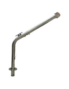 Pescante aisi 316- peso max. 60kg diam tubo 40mm